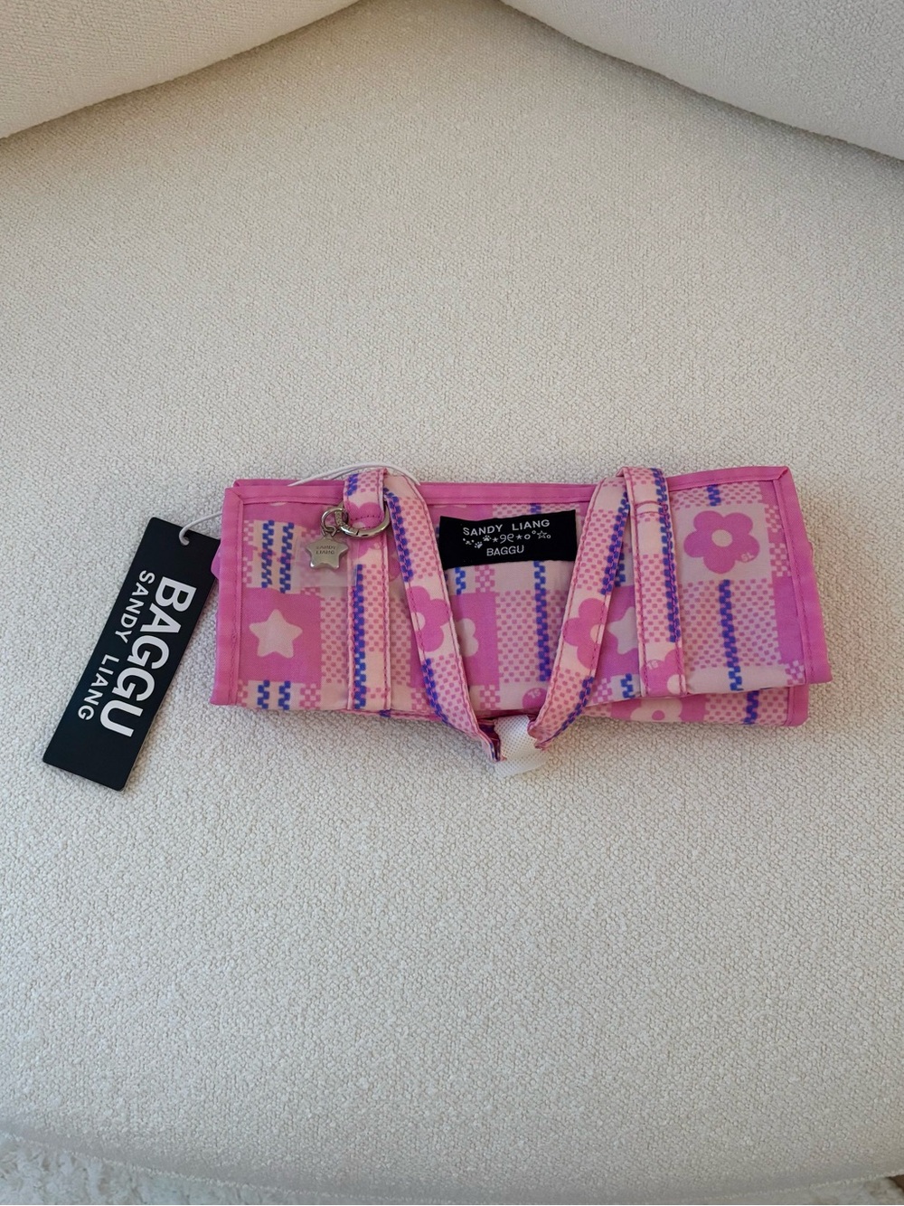 BAGGU x Sandy Liang - Pink Mini Market Tote